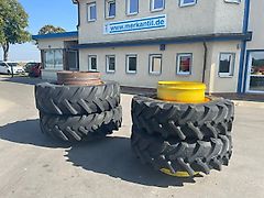 John Deere Zwillingsbereifung 460/85R34 & 20.8R42